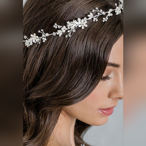 BEL AIRE bridal hair wire accessory - Picture 3 of 3